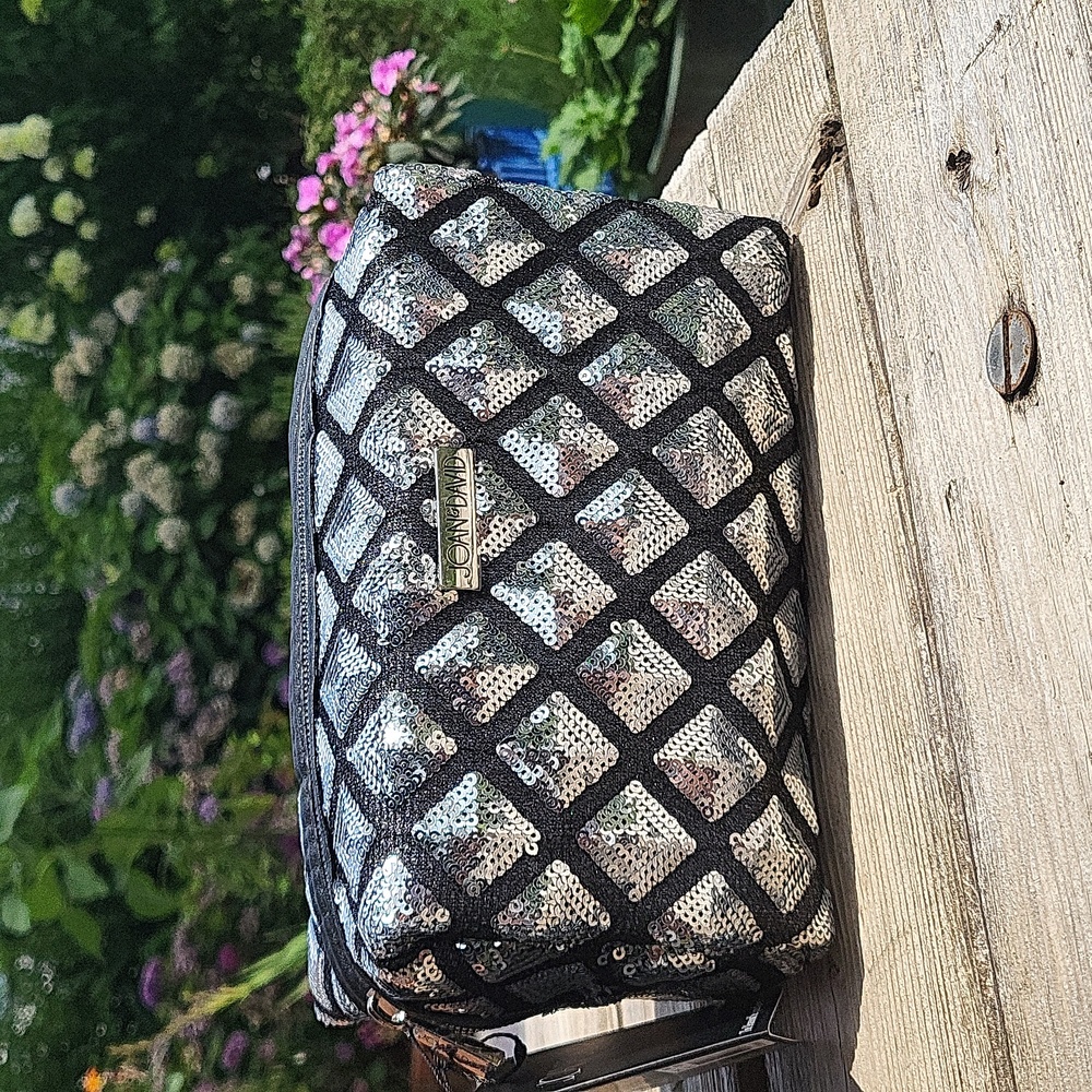 Joan & David Quilted Cosmetic Bag